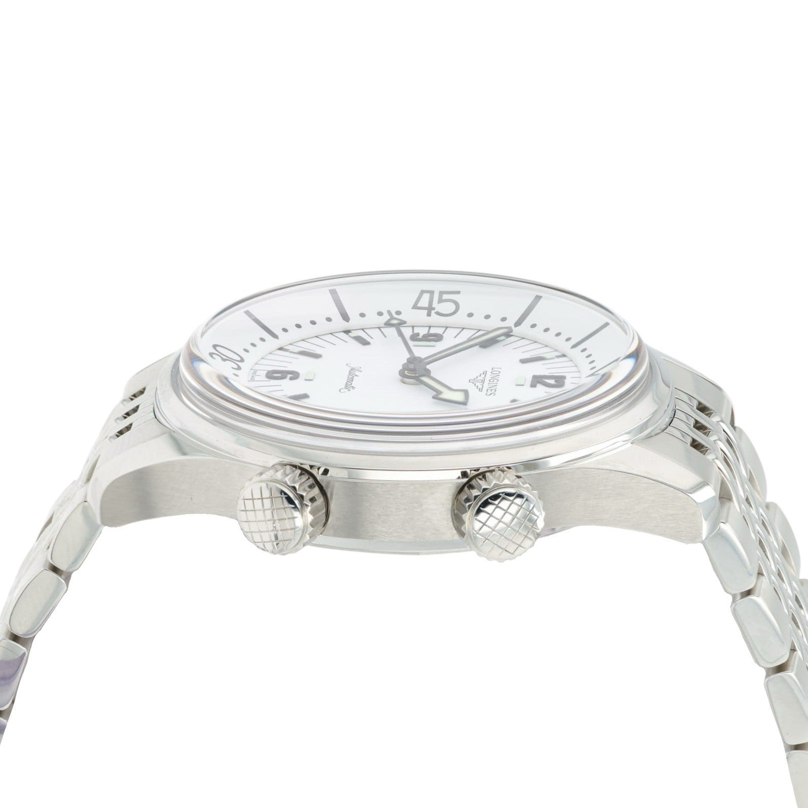 Longines Legend Driver White Dial Stainless Steel 39mm Automatic Men’s L3.764.4