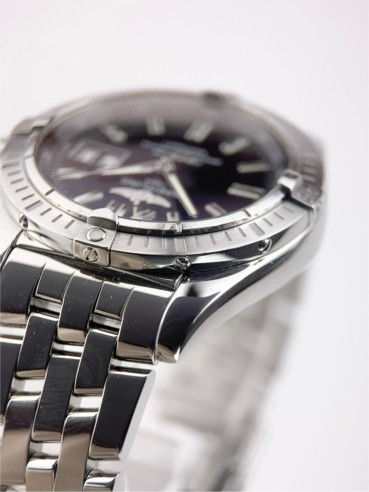 Breitling Cockpit Stainless Steel Black Dial 41mm Automatic Men’s Watch A49350
