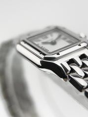 NEW 2025 Cartier Panthere Steel Silver Dial 19mm Quartz Women's Watch WSPN0012