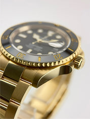 2024 Rolex Submariner 18k Yellow Gold 41mm Automatic Men’s Watch 126618LN