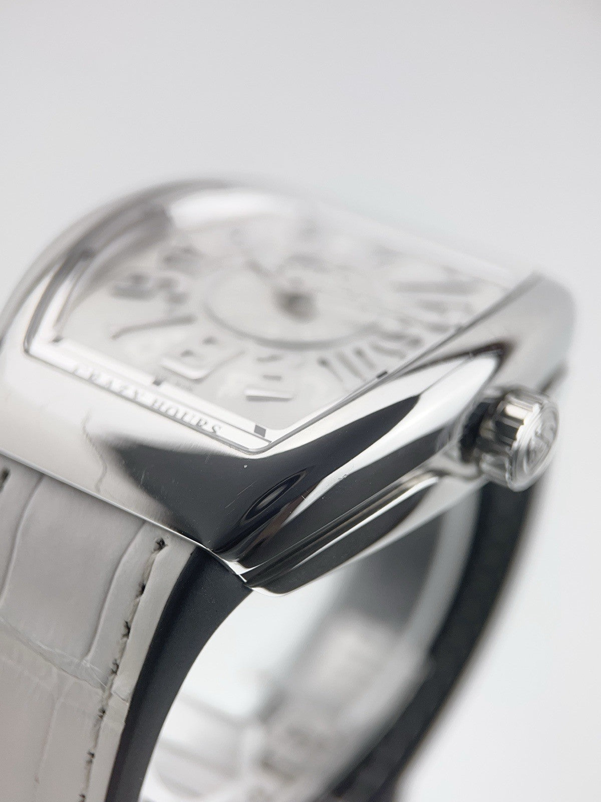 Franck Muller Crazy Hours Stainless Steel White Dial Automatic Men's Watch V45CH