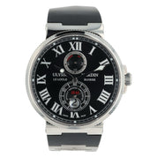 Ulysse Nardin Marine Stainless Steel Black Dial 43mm Automatic Mens Watch 263-67