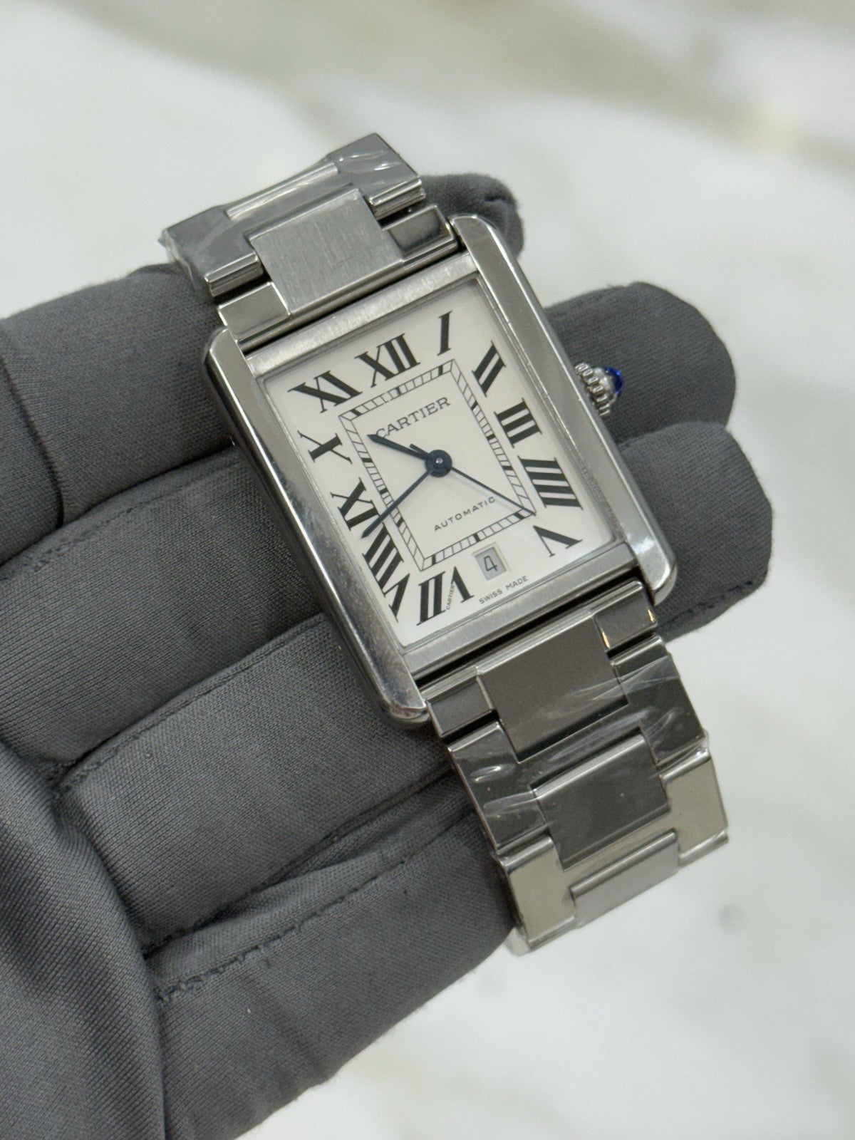 Cartier Tank Solo XL 3515 Stainless Steel W5200028