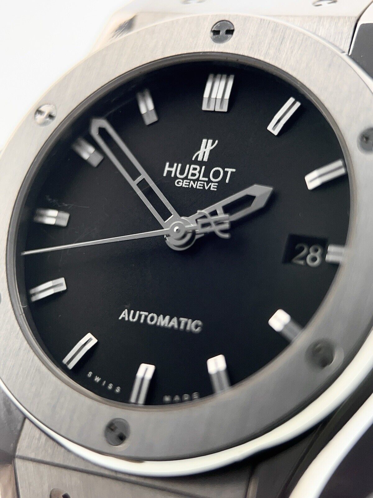 Hublot Classic Fusion Titanium Black Dial 45mm Automatic Men’s 511.ZX.1170.RX