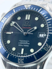 Omega Seamaster Diver 300m Stainless Steel Blue Dial 41mm Automatic Mens 2220.80