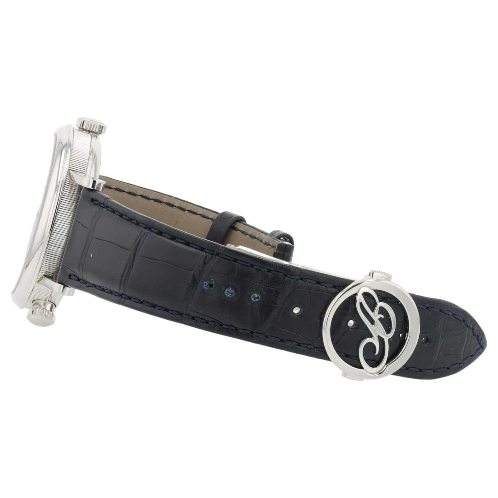 Breguet Classique Hora Mundi Platinum Silver Dial 43mm Automatic Mens 5717PTU