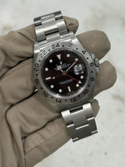 Rolex Explorer II Stainless Steel Black Dial 40mm Automatic Men's Watch 16570