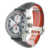 Tag Heuer Carrera Calibre Steel Black Dial 41mm Automatic Mens Watch CV201AS