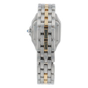 Cartier Panthere Gold & Steel Silver Dial 22mm Quartz Women's Watch 1057917