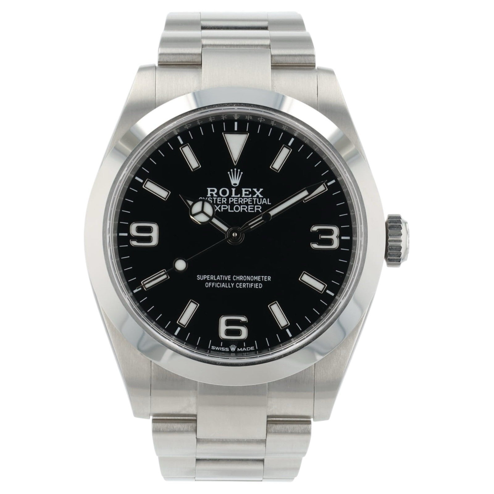 2025 Rolex Explorer Black Dial Stainless Steel 40mm Automatic Men’s Watch 224270