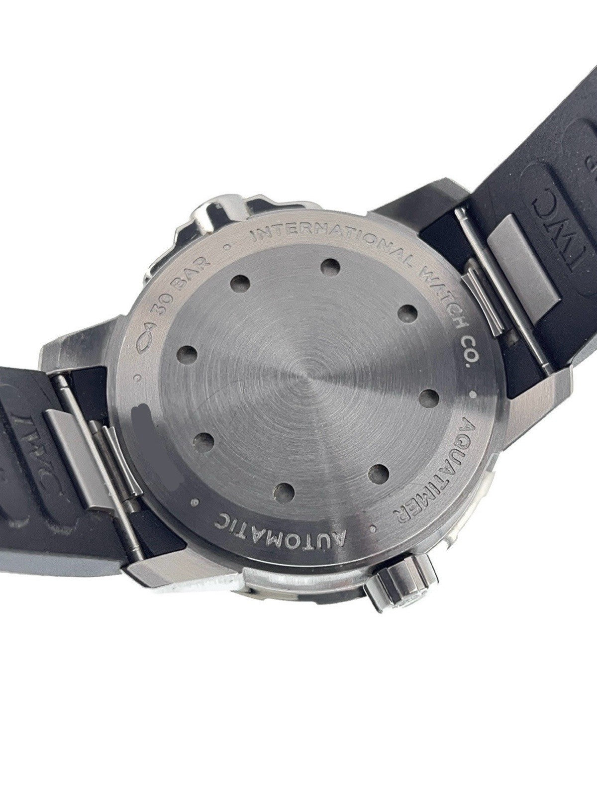 IWC Aquatimer Stainless Steel Black Dial 42mm Automatic Men’s Watch IW329001