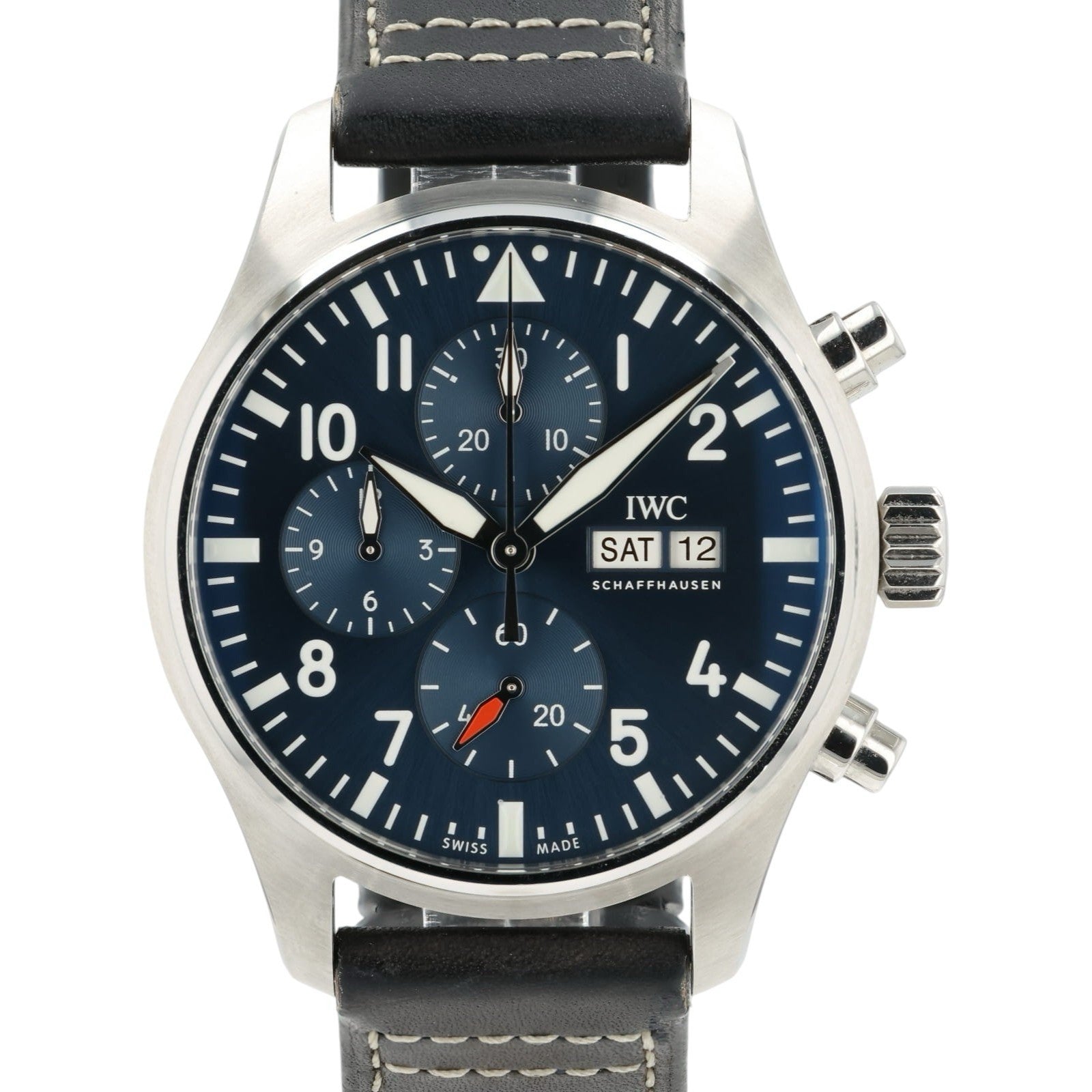 IWC Portugiesser Blue Dial Stainless Steel 43mm Automatic Men’s Watch IW378003
