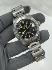 2023 Tudor Black Bay Pro Stainless Steel GMT Men's Black Dial Watch 79470