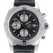Breitling Colt Black Dial Stainless Steel 44mm Mens Automatic Chronograph A13388