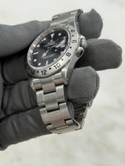Rolex Explorer II Stainless Black Dial 40mm Auto Men's Watch 16570
