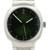 H. Moser & Cie Streamliner Green Dial Steel 40mm Automatic Mens Watch 6201-1200
