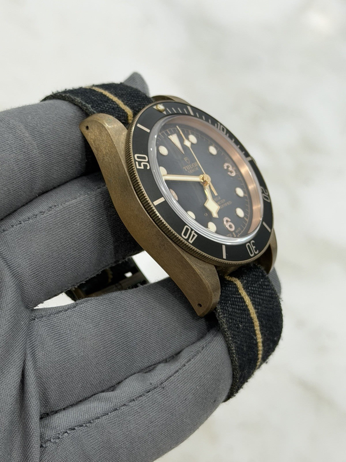 2022 Tudor Black Bay Bronze Grey Dial 43mm Automatic Men's Watch 79250BA