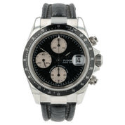 Tudor Chronograph Date Black Dial Stainless Steel 40mm Auto Men's Watch 79260P