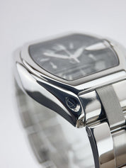 Cartier Roadster Chronograph Steel Black Dial 40mm Auto Men's Watch W62007X6
