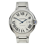 Cartier Ballon Bleu Stainless Steel Roman Dial 42mm Automatic Men’s Watch 3001