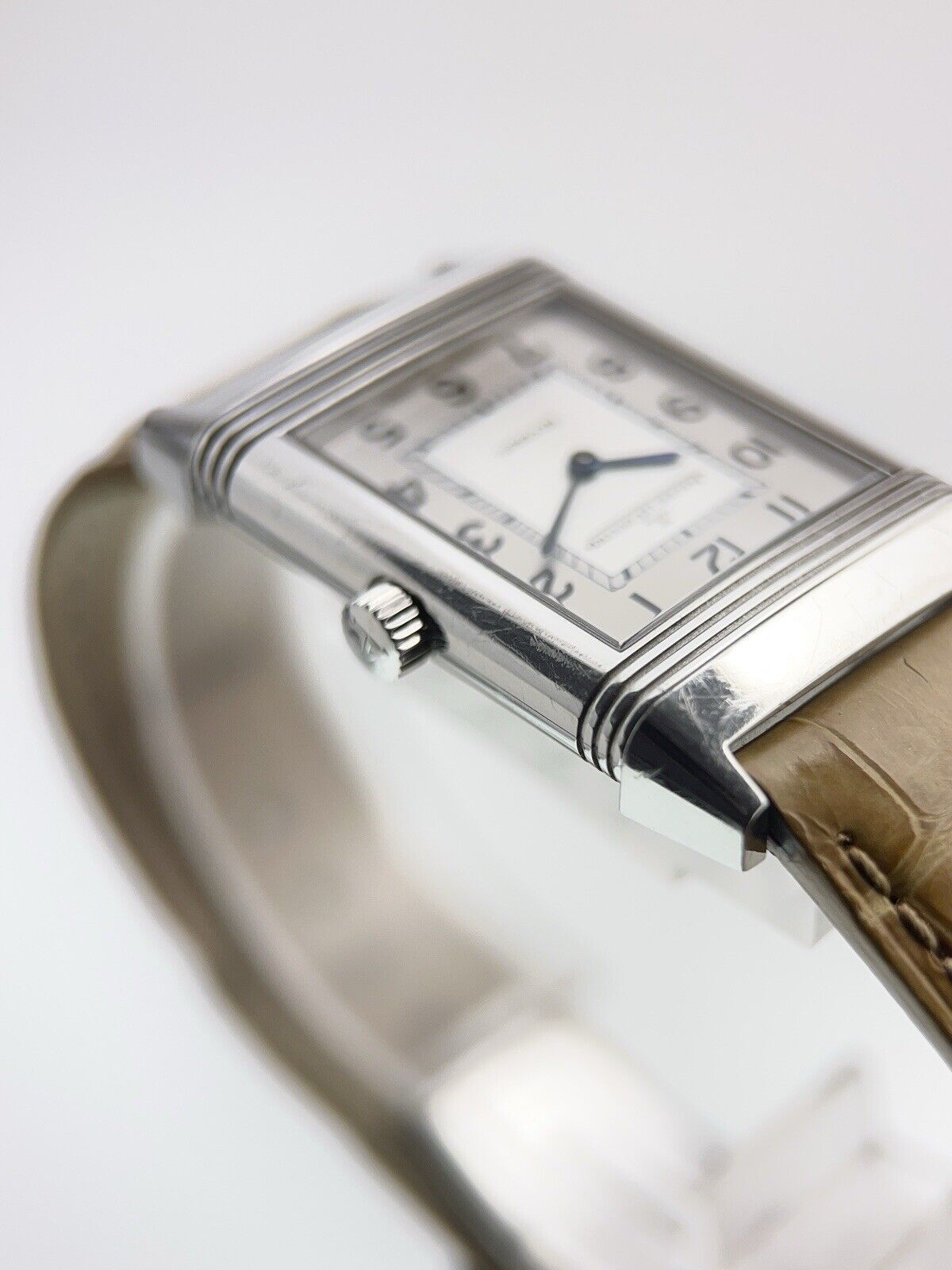 Jaeger LeCoultre Reverso Classique Steel 23mm Manual Wind Mens Watch Q2508410