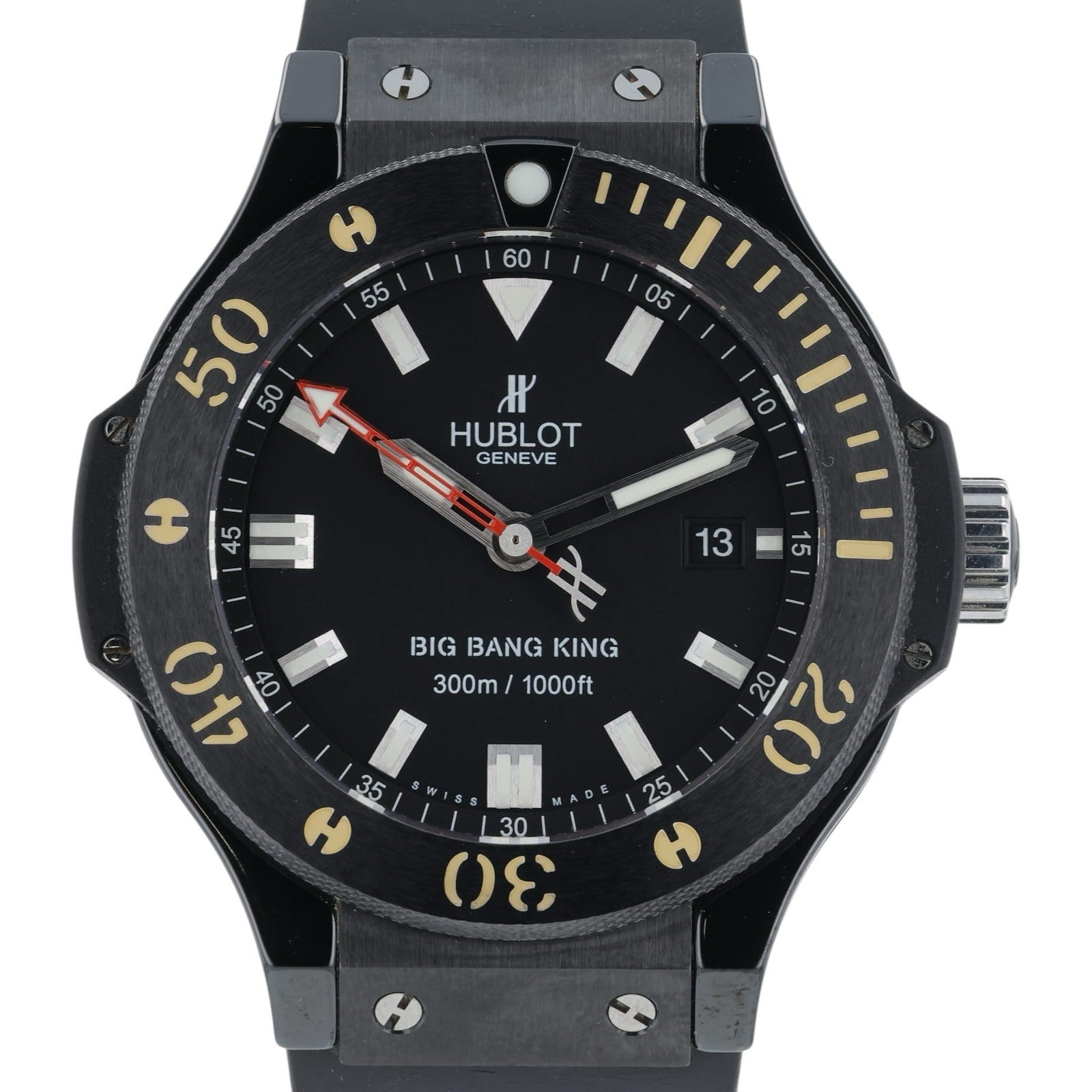 Hublot Big Bang King Ceramic Black Dial 48mm Automatic Men’s 312.CM.1120.RX
