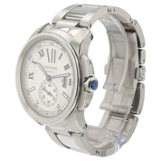 Cartier Calibre de Cartier Silver Dial Stainless Steel 42mm Automatic Mens 3389