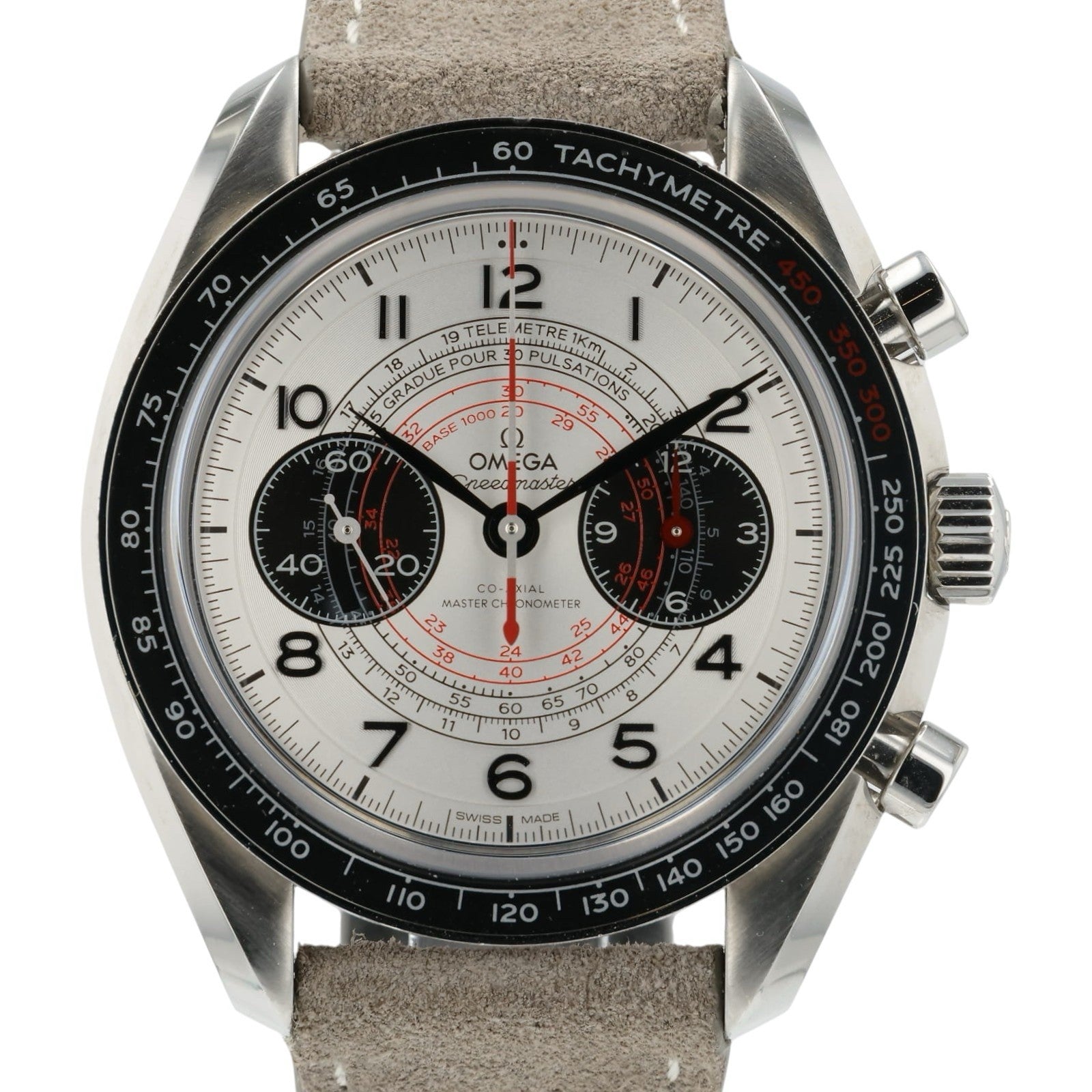 Omega Speedmaster Chronoscope Silver Dial Steel 43mm Manual 329.30.43.51.02.002