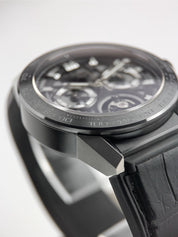 Tag Heuer Tourbillon Titanium Black Dial 45mm Automatic Men's Watch CAR5A8Y