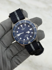Tudor Pelagos FXD Blue Dial 42mm Automatic Mens Watch 25707B/22 - Box/Papers
