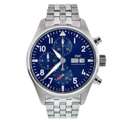 IWC Pilot Chronograph Stainless Steel Blue Dial 41mm Automatic Men’s IW388102