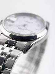 Tudor Prince Date Day Stainless Steel White Dial 36mm Automatic Mens Watch 76200