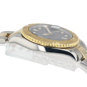 Rolex Yacht-Master Gold & Steel Blue Dial 35mm Automatic Unisex Watch 168623