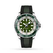 Breitling Superocean Green Dial 44mm Automatic Men's Watch A17376