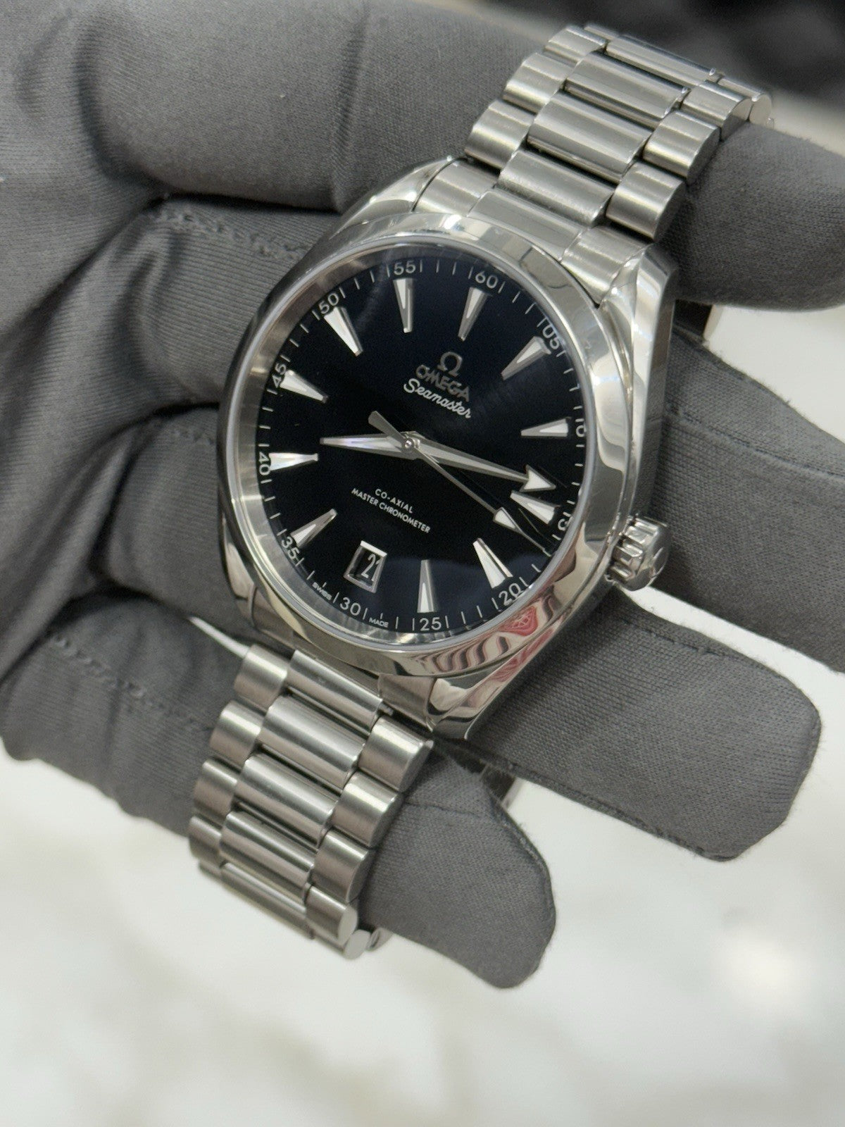 2025 Omega Seamaster Steel Black Dial 41mm Automatic Men's 220.10.41.21.01.002