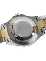 Rolex Yacht-Master 40mm Two Tone Blue Dial 18K Yellow Gold Steel Bracelet 16623