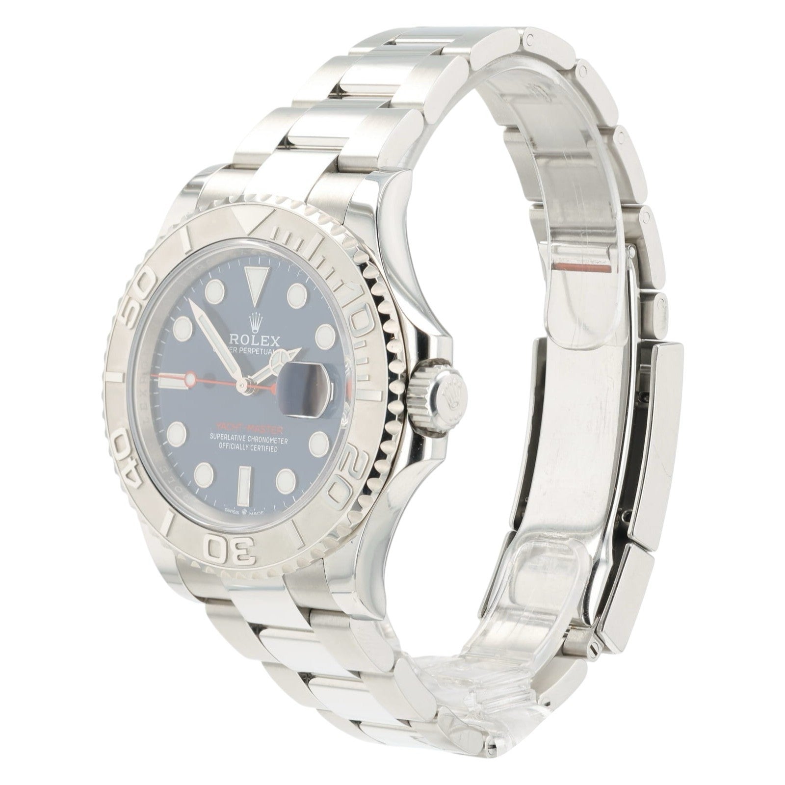 Rolex Yacht-Master Platinum Blue Dial Steel 40mm Automatic Men’s Watch 126622