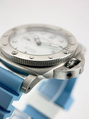 Panerai Submersible Stainless Steel White Dial 44mm Automatic Mens PAM01226