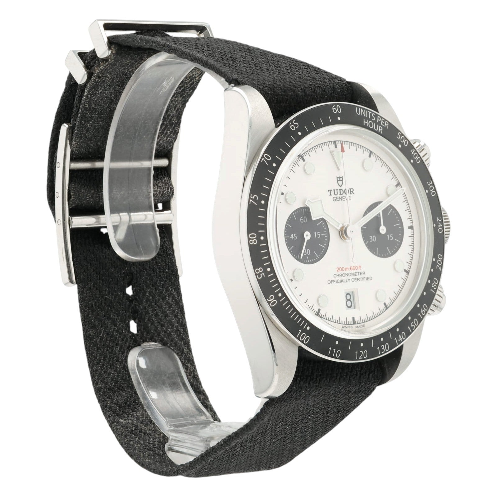Tudor Black Bay Chrono Panda White Dial Steel 41mm Automatic Mens Watch 79360N