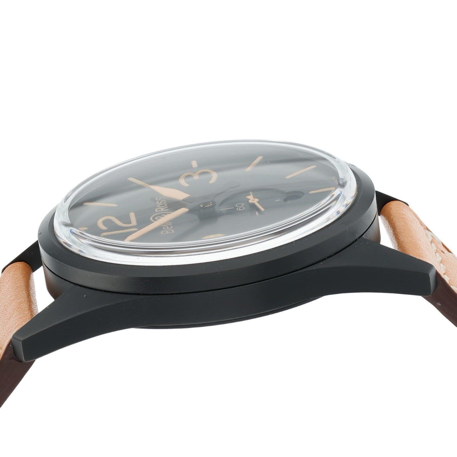 Bell & Ross Heritage PVD Stainless Steel Black Dial 41mm Automatic Mens BR123-95