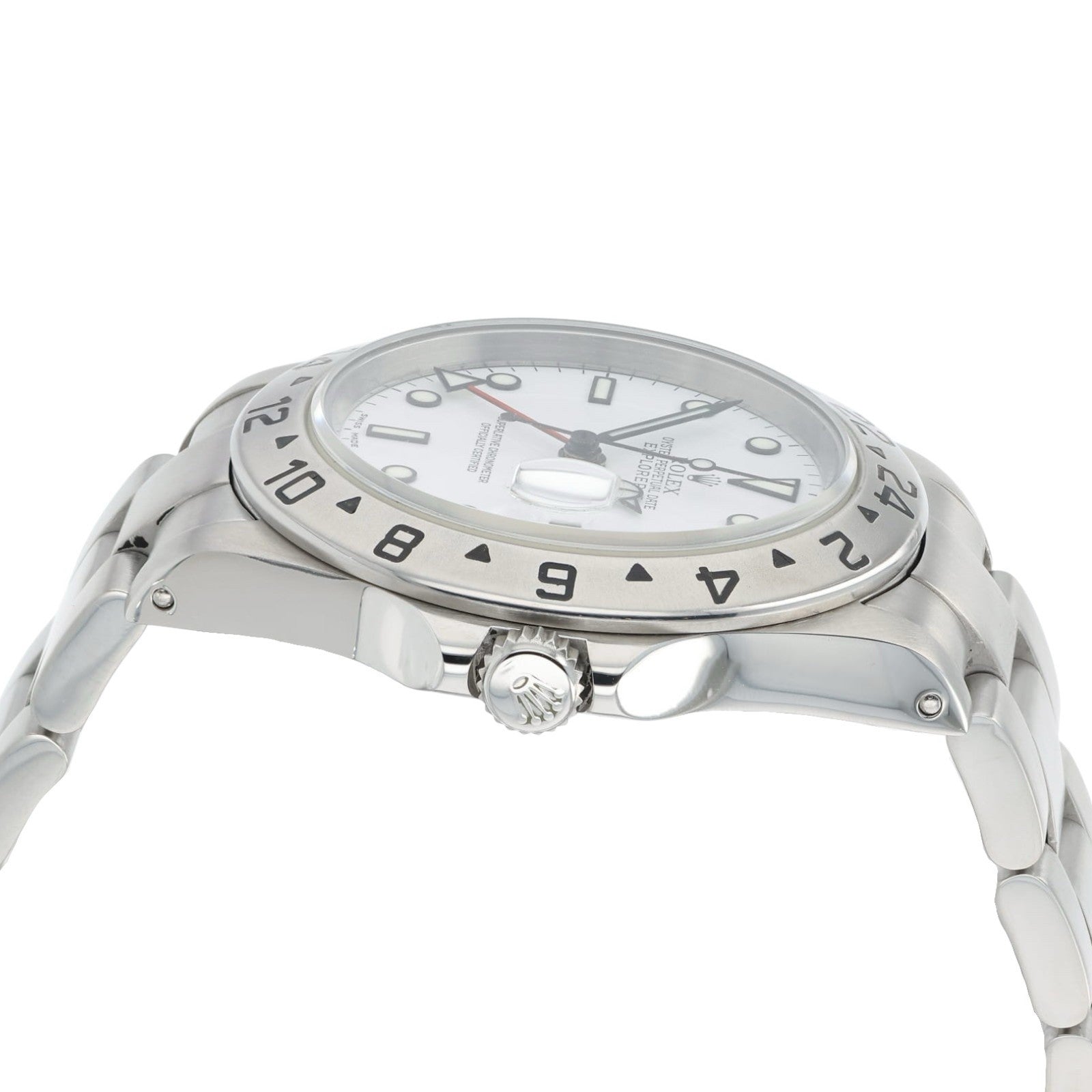 Rolex Explorer II White Dial Stainless Steel 40mm Automatic Men’s Watch 16570