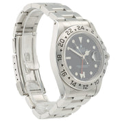 Rolex Explorer II Black Dial Stainless Steel 40mm Automatic Mens Watch 16570