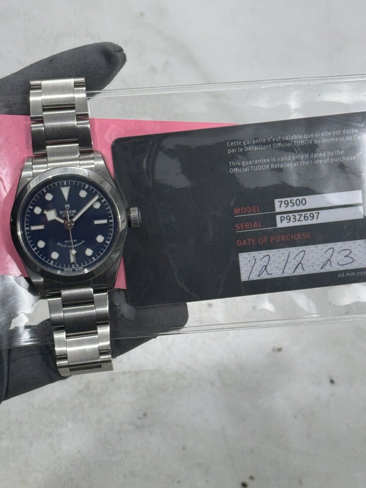 NEW 2023 Tudor Black Bay 36mm Automatic Blue Dial Watch 79500  - Box/Papers