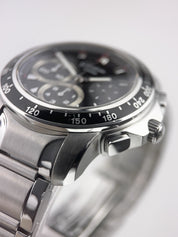 Glashutte Original Sport Steel Black Dial 42mm Automatic Mens 39-31-43-03-14
