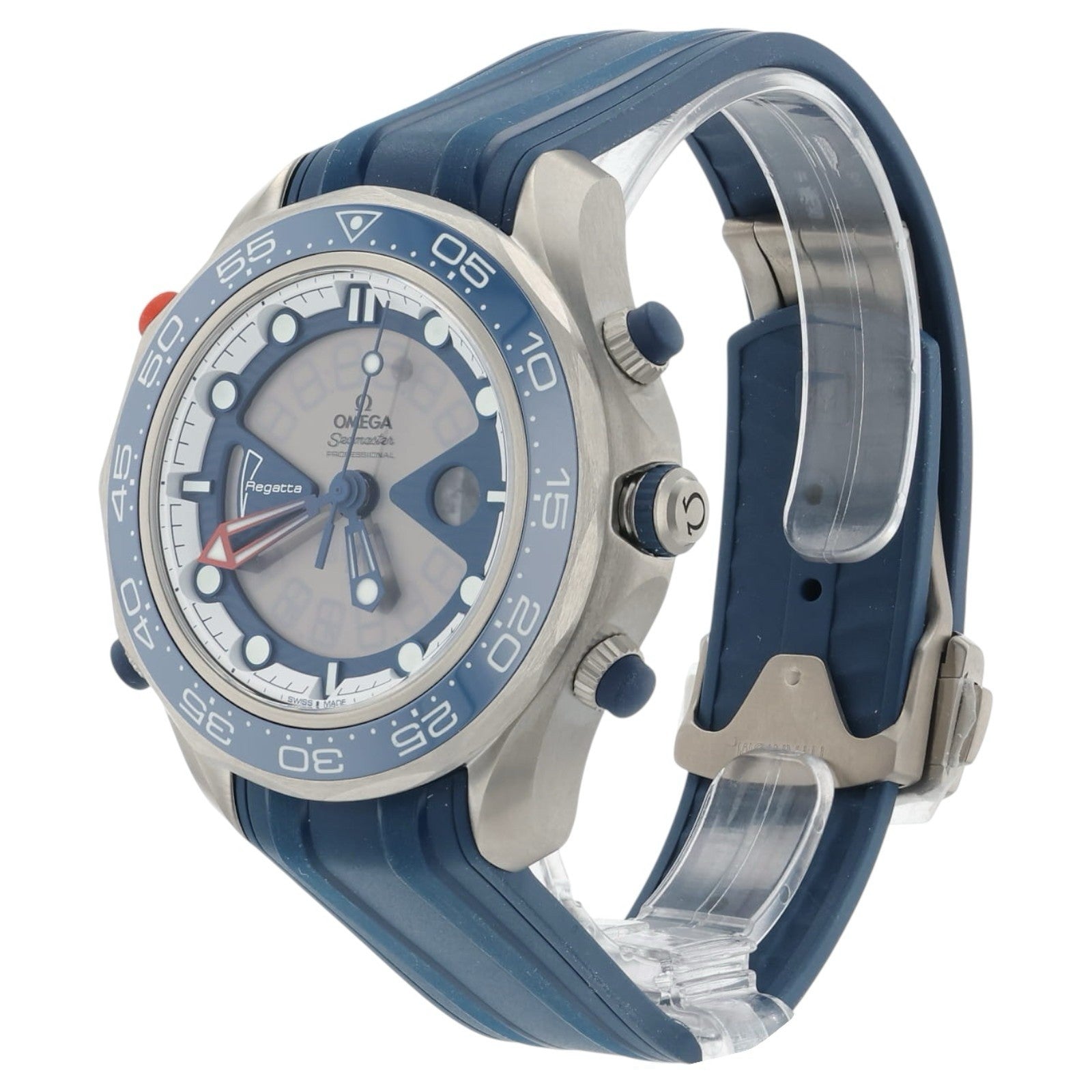 Omega Seamaster Regatta Steel Grey Dial 46mm Quartz Watch 216.92.46.79.10.001