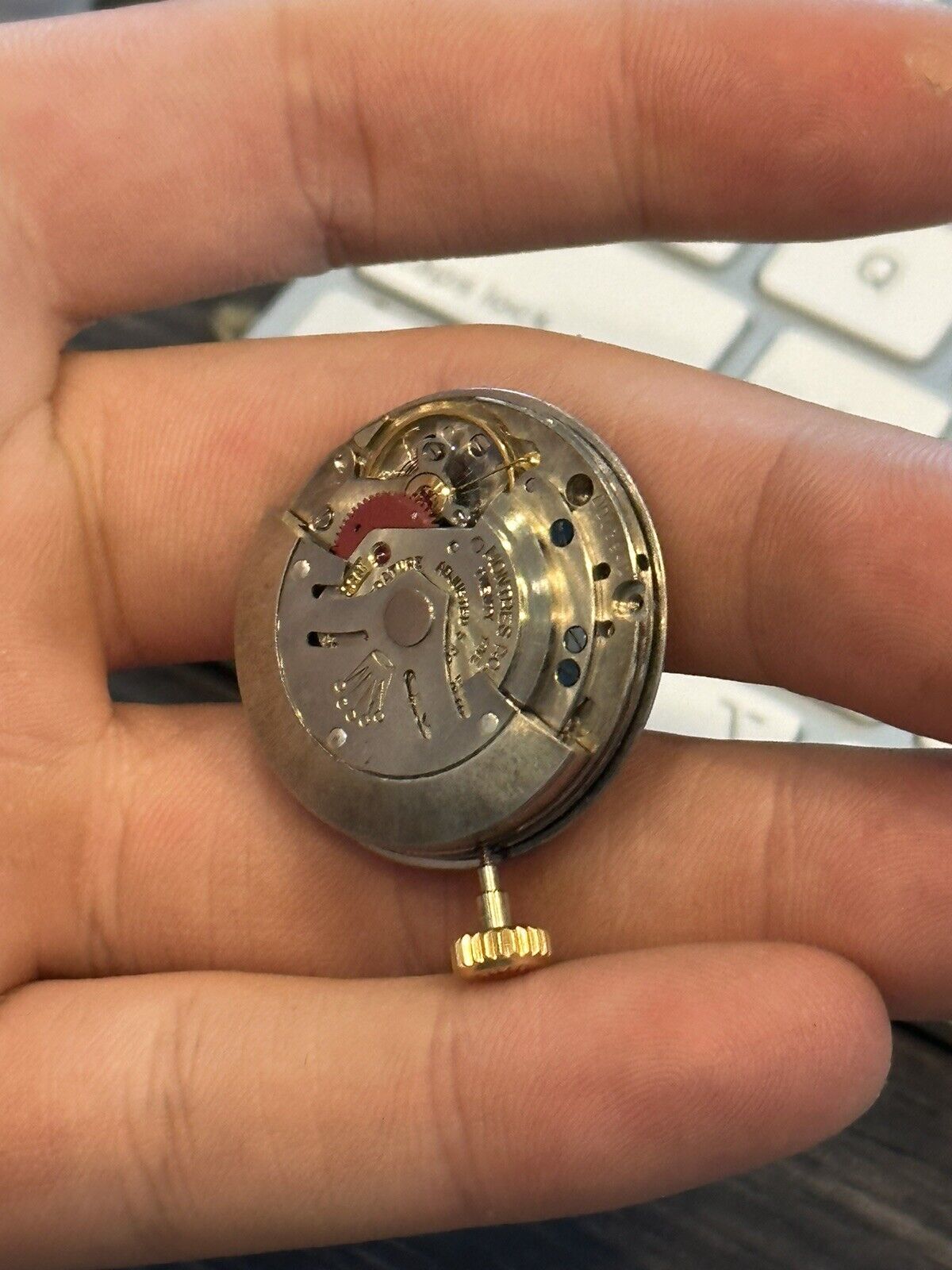 GENUINE Rolex President 1555 Complete Movement Working Condition