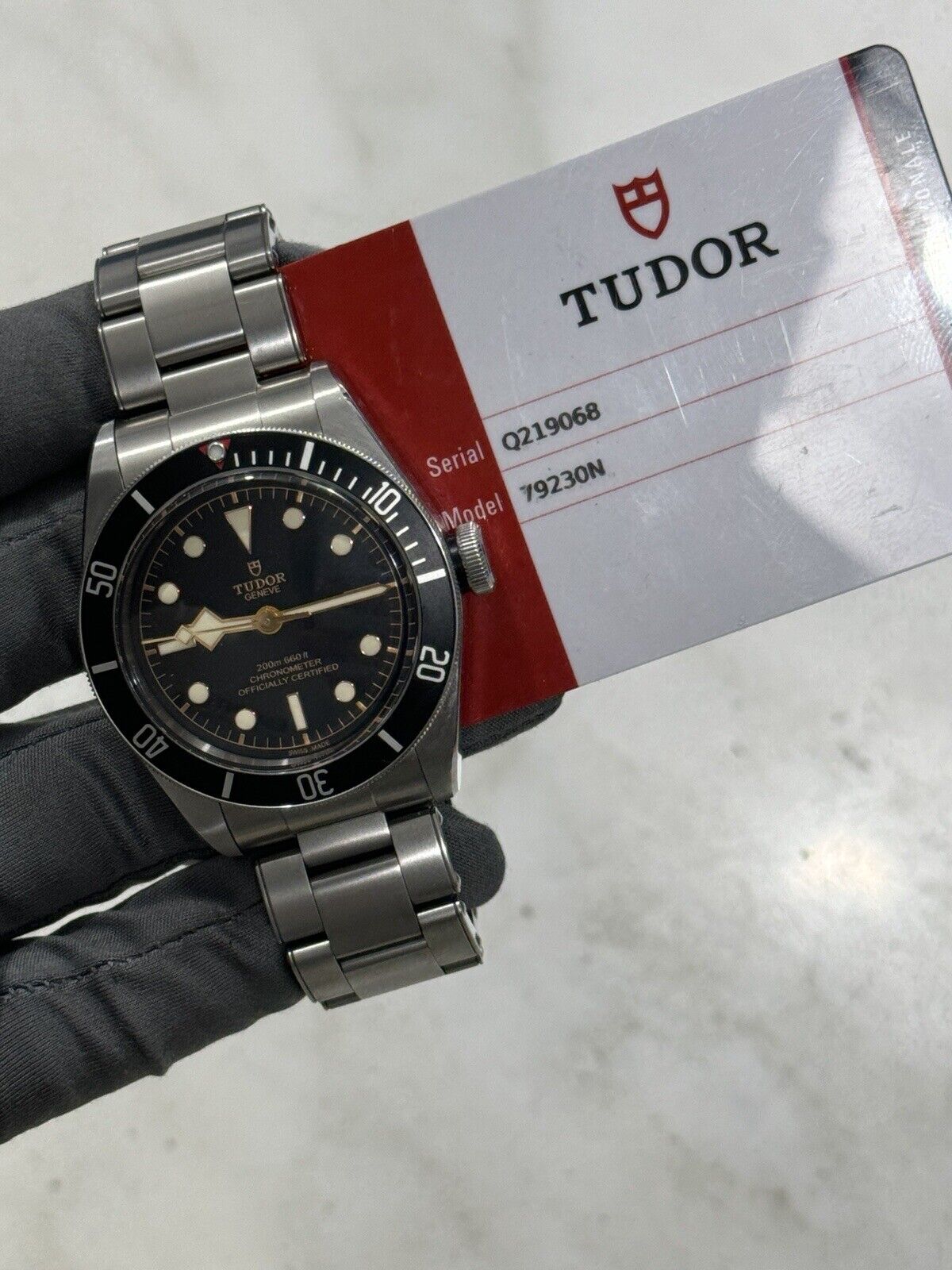 2020 Tudor Black Bay Heritage 79230N Stainless Steel 41mm Black Dial B/P