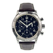 Breguet Type Stainless Steel Black Dial 3800