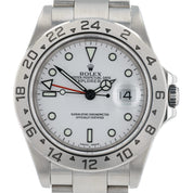 Rolex Explorer Stainless Steel White Dial 40mm Automatic Men’s Watch 16570