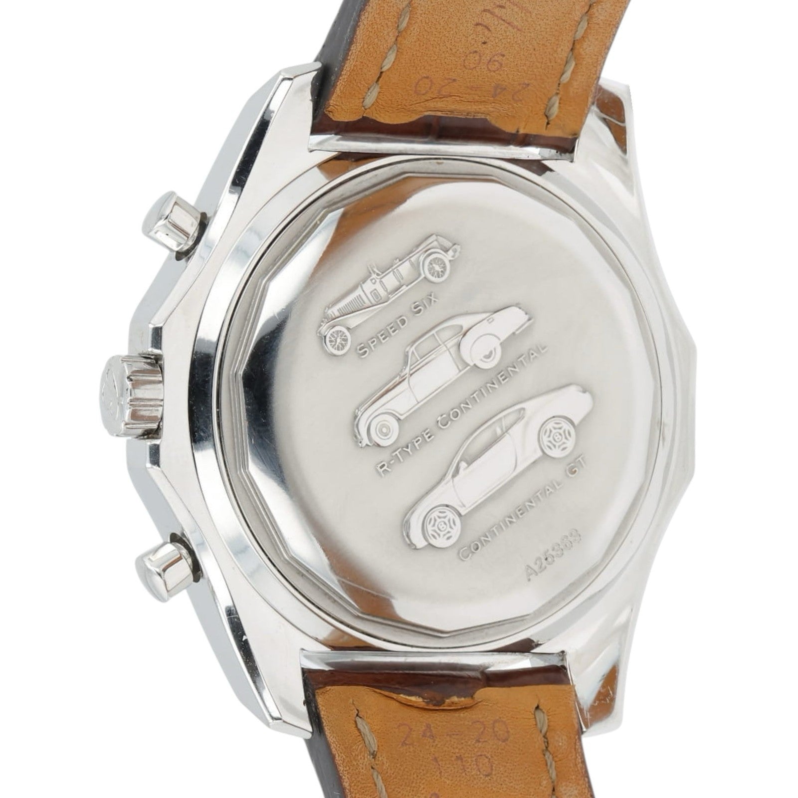 Breitling Bentley Brown Dial Stainless Steel 49mm Automatic Mens Watch A25363